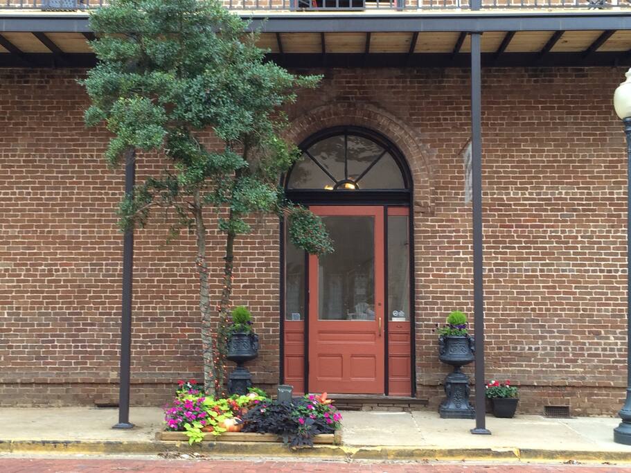 Guest entrance