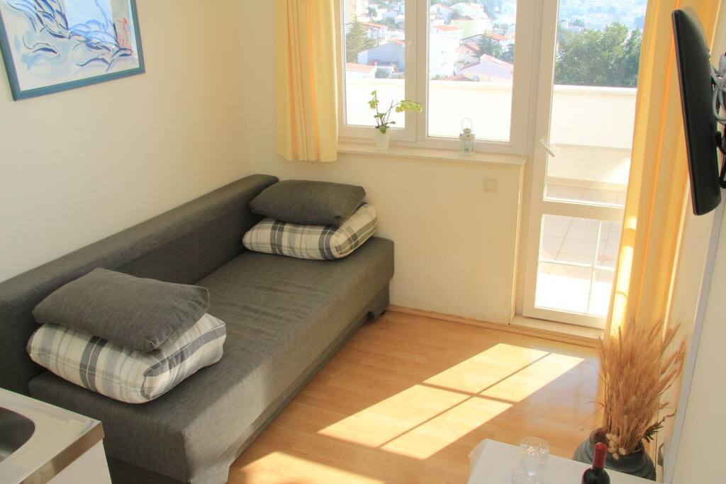 Living room, Surface: 6 m²