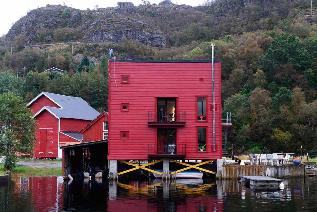 House on the sea