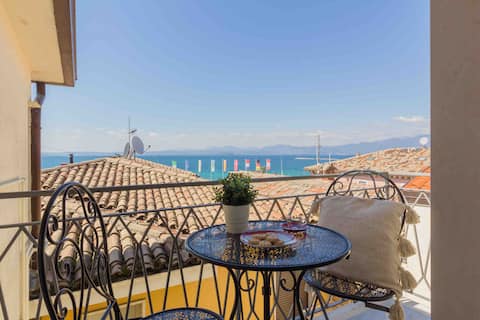 [Bardolino]Breathtaking view Lake Garda,Terrace