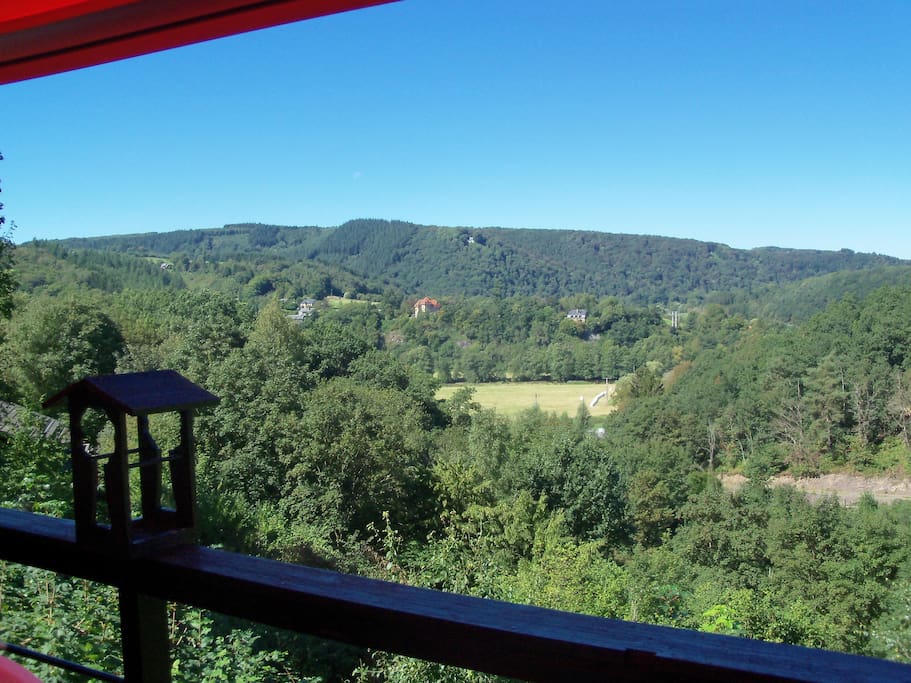 Vue depuis la terrasse