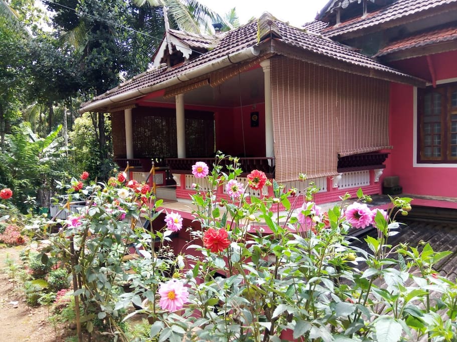 Front side of homestay