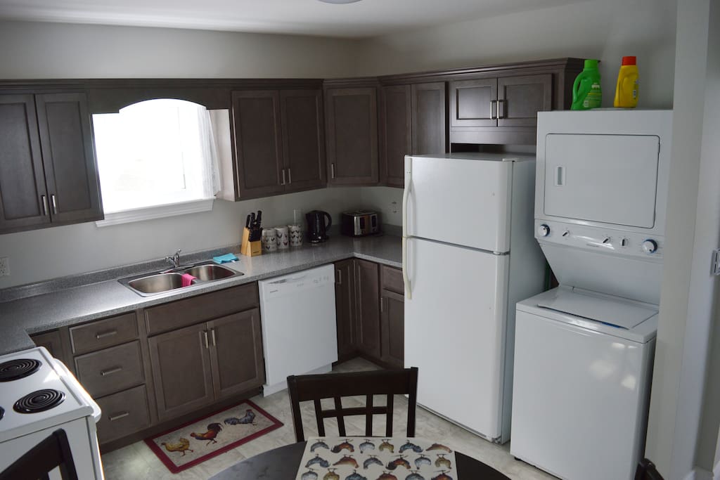 Renovated Kitchen with Laundry