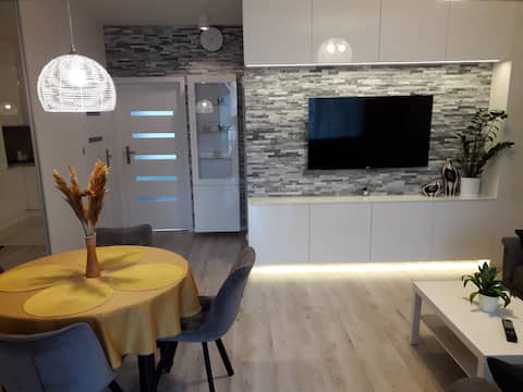 Popular Airbnb listing: Spacious apartment with free garage parking! in łódź Polesie