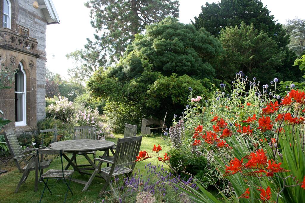 Guests are welcome to relax in the spacious garden