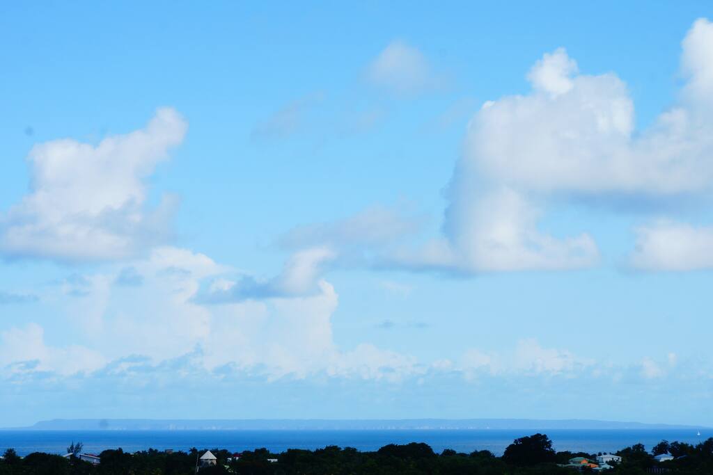 Vue sur Marie-galante