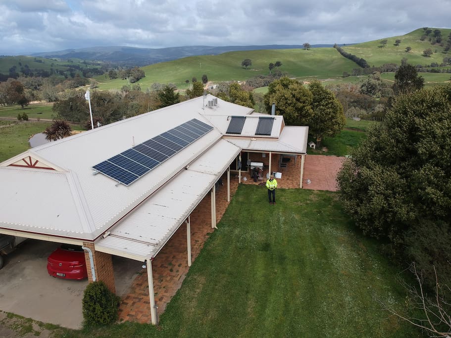 Drone pics house