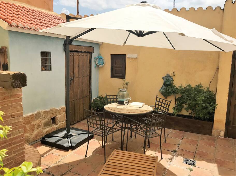 Terraza patio interior