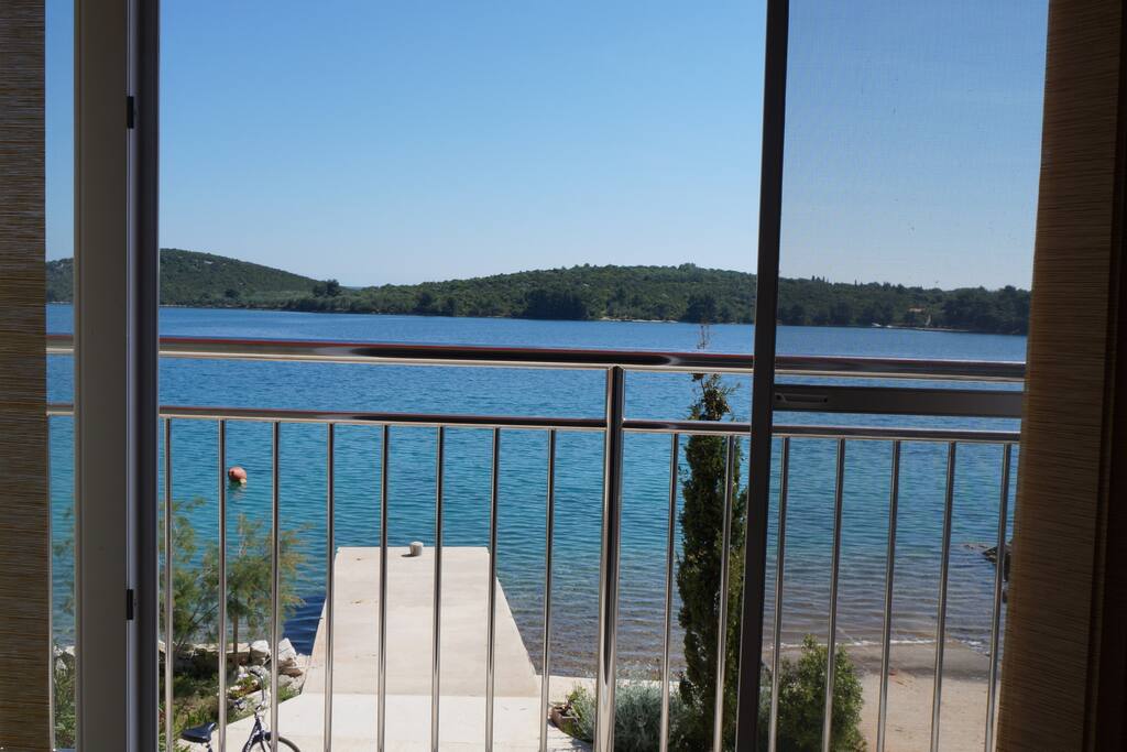 View from the small balcony