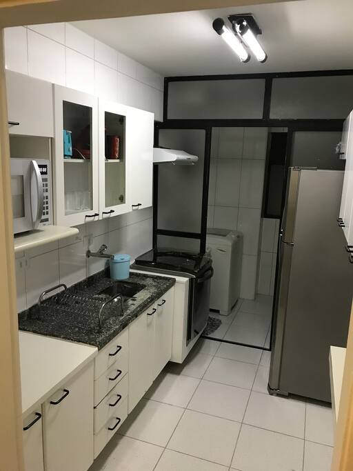 cozinha e lavanderia