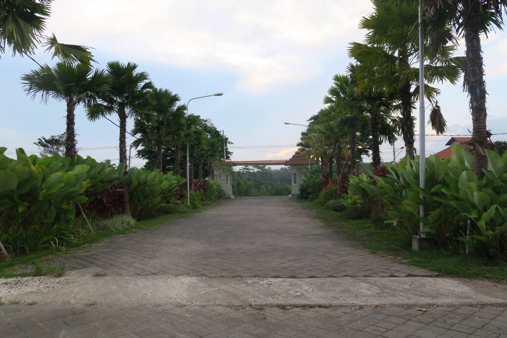 Entrance to the compund.