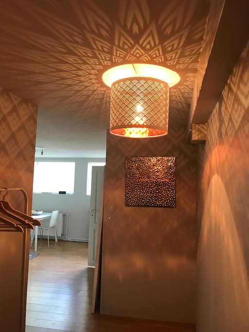 The private entrance