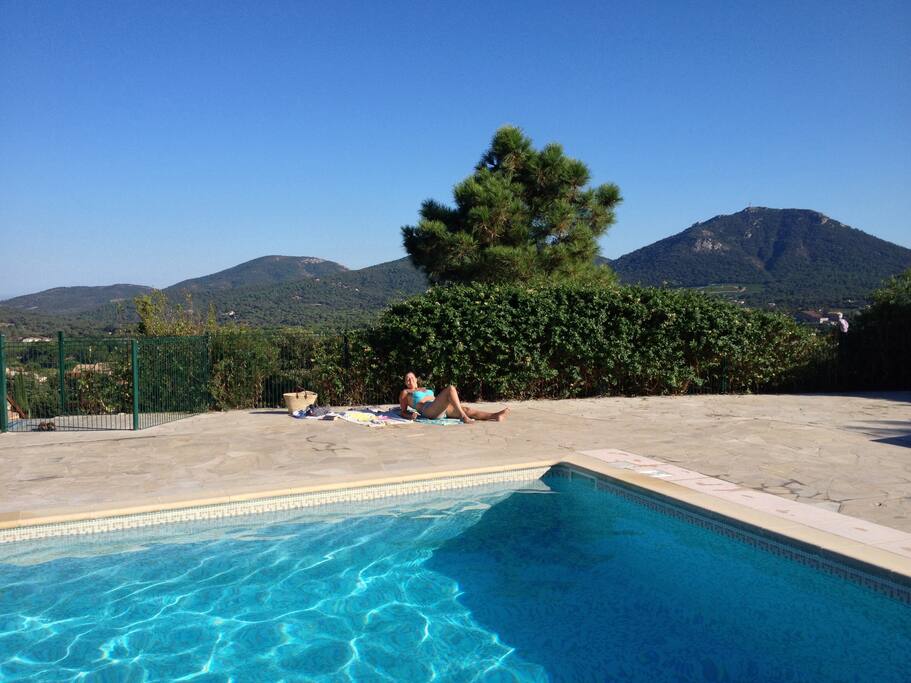 Swimming pool with beautiful views