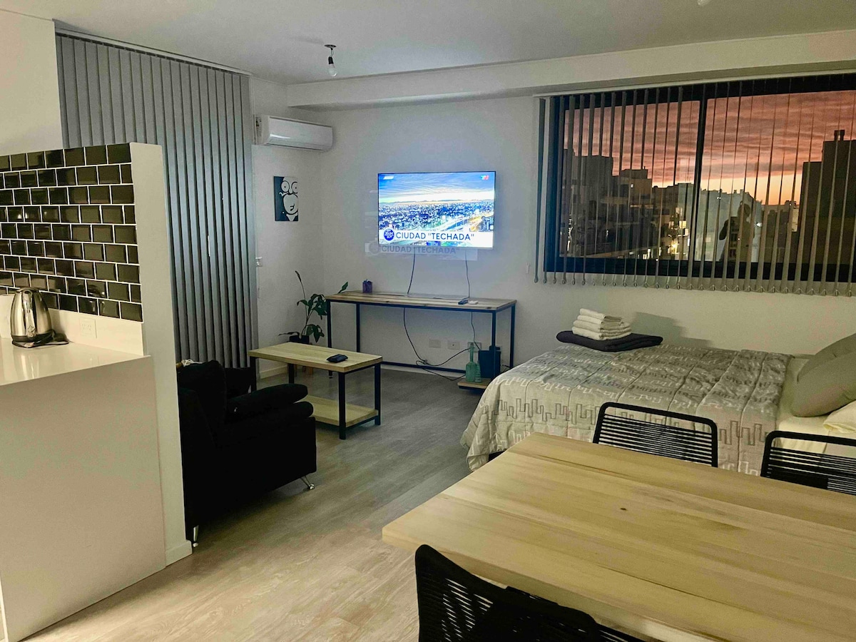 Popular Airbnb listing: Modern studio/Palermo - Excellent location in Comuna 14