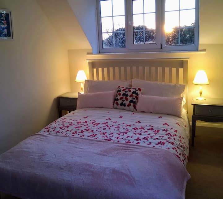 Tryfan-slaapkamer met uitzicht op zee