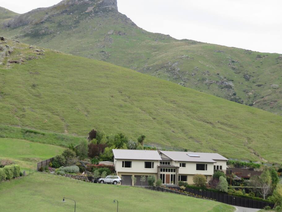Our place with reserve behind us