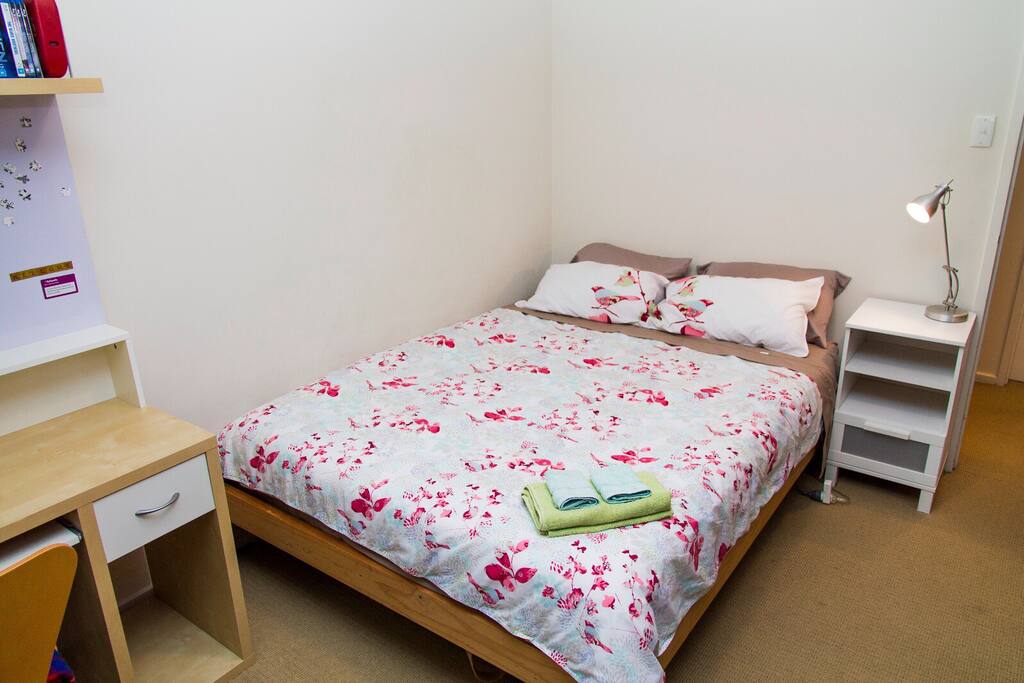 Private room with queen bed