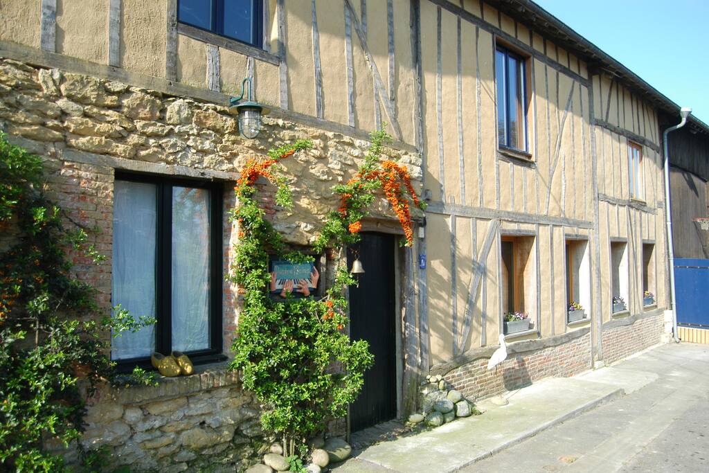 Façade de la ferme