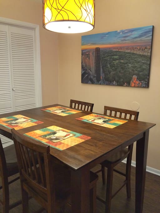 Dining area for 4