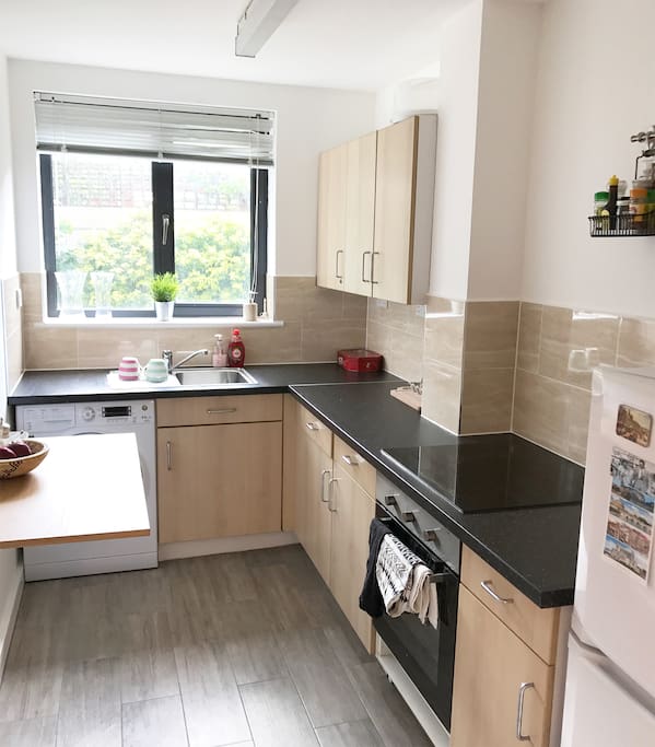 Newly decorated kitchen