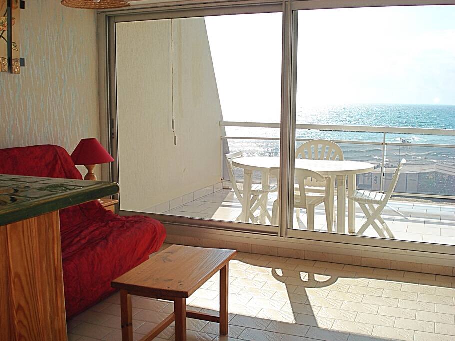 Appartement face à la Mer.