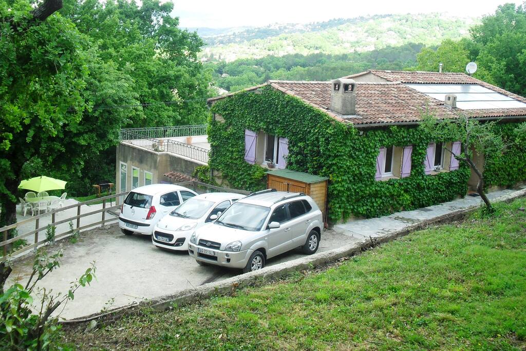 Villa où se trouve l'appartement