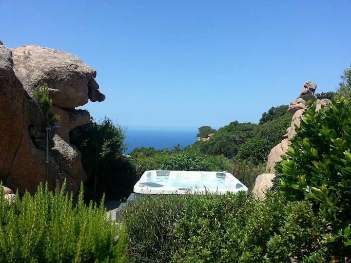 Sardegna Selvaggia: Jacuzzi Con Vista Mozzafiato