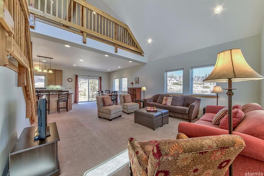 Open living area invites together time