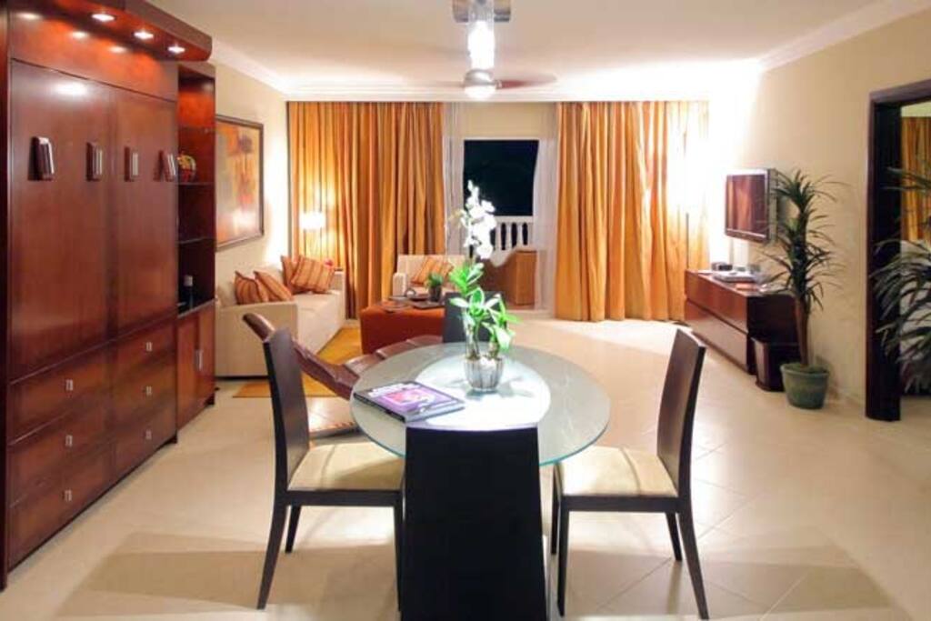 Living room area