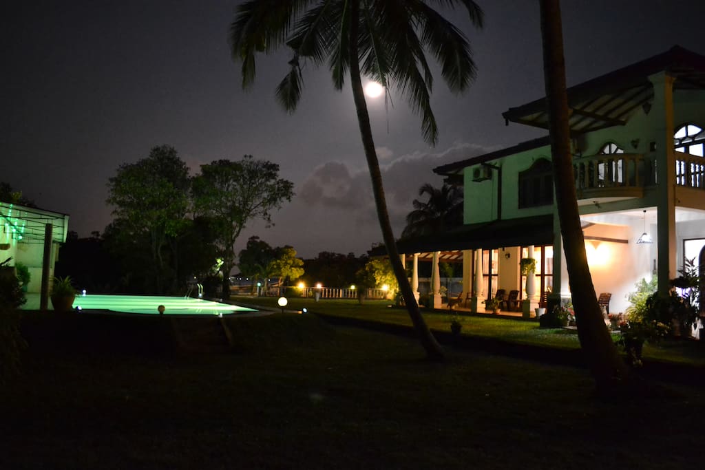Villa at Night