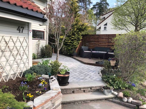 Cozy house right outside Oslo, free parking