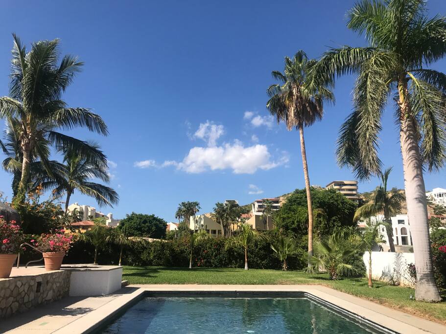 Private pool and view