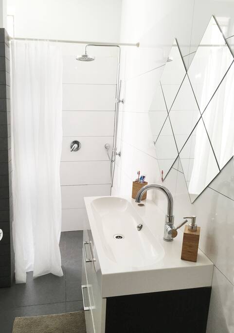 The luxury bathroom