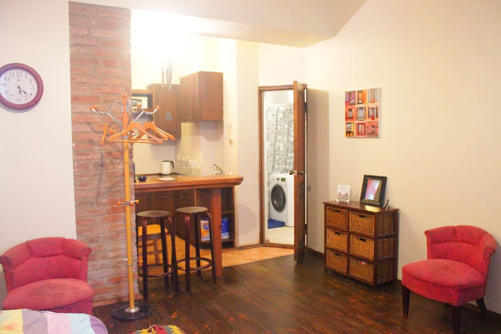 View of the whole studio