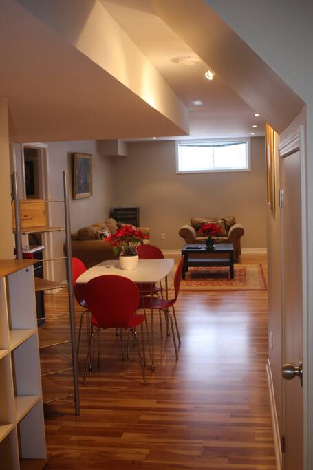 Dining and Living room View