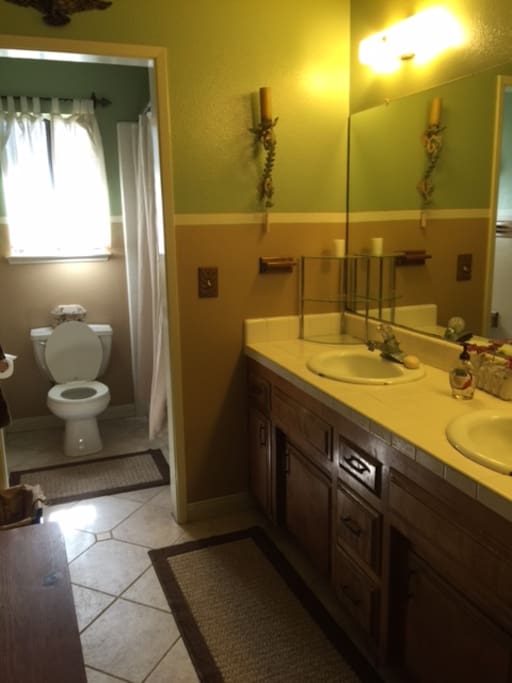 Shared bathroom