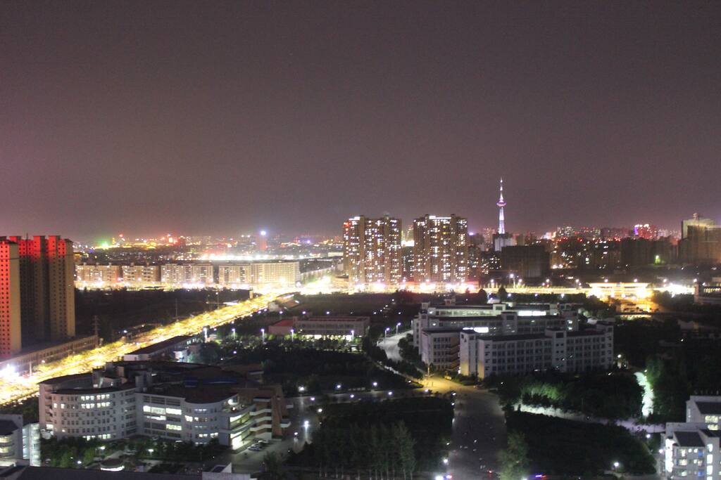 落地窗开封无敌夜景