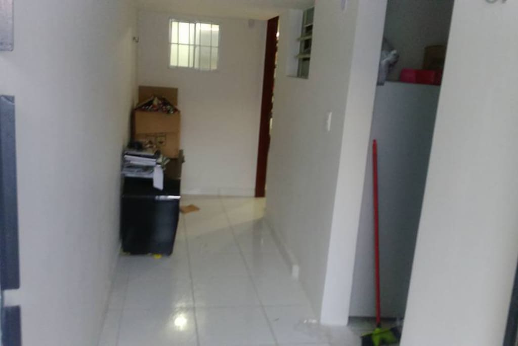 Hall de entrada para o studio