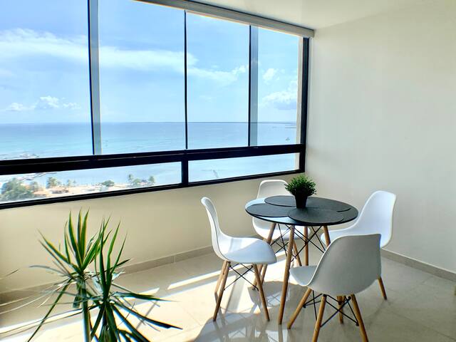 Entire home with 2 bedrooms in Nueva Esparta - Ocaso - Margarita | Panorámica Vista al Mar