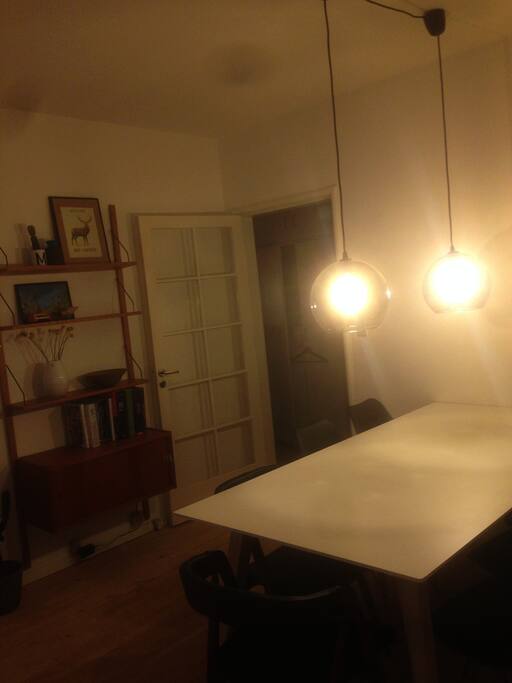 Living room and eating place