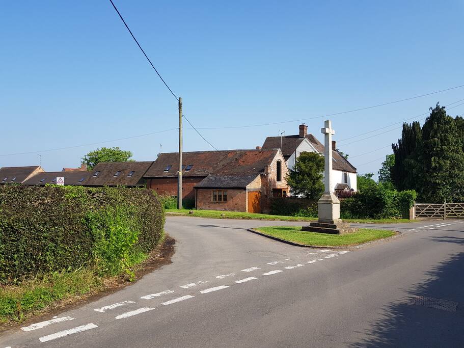 View of Home Farm from the Church