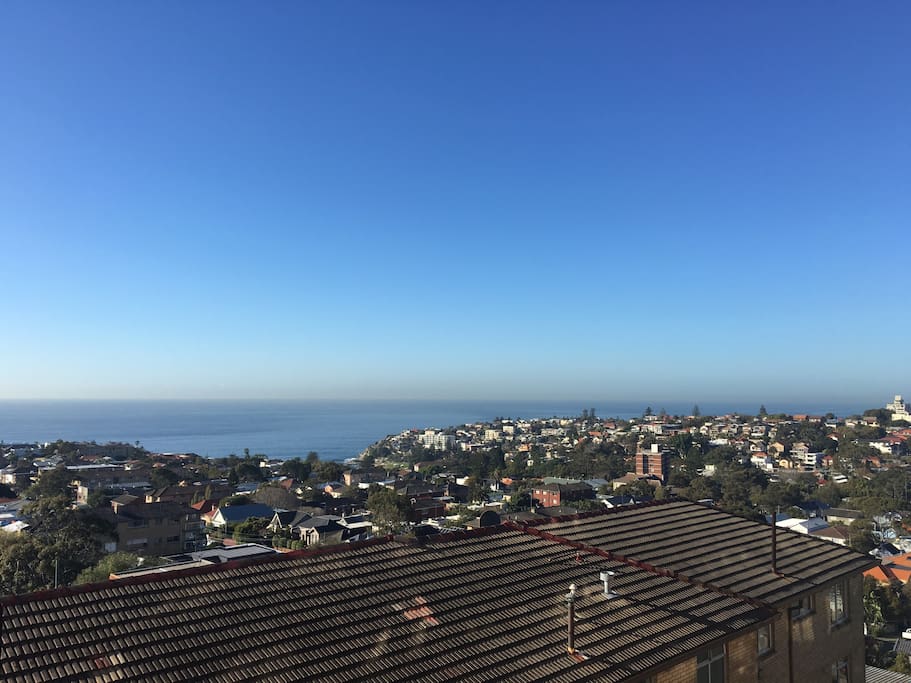 This is the view from my balcony.