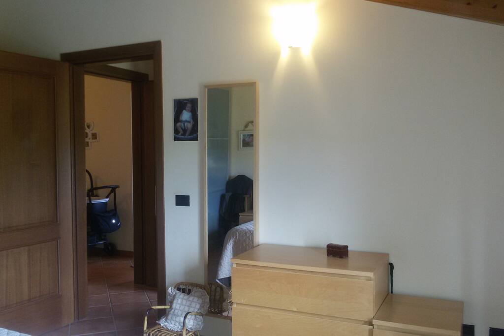 dettaglio della camera da letto