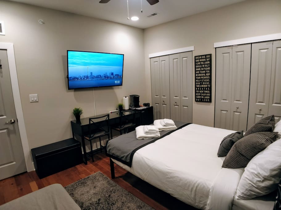 Large 55" HDTV with Chromecast