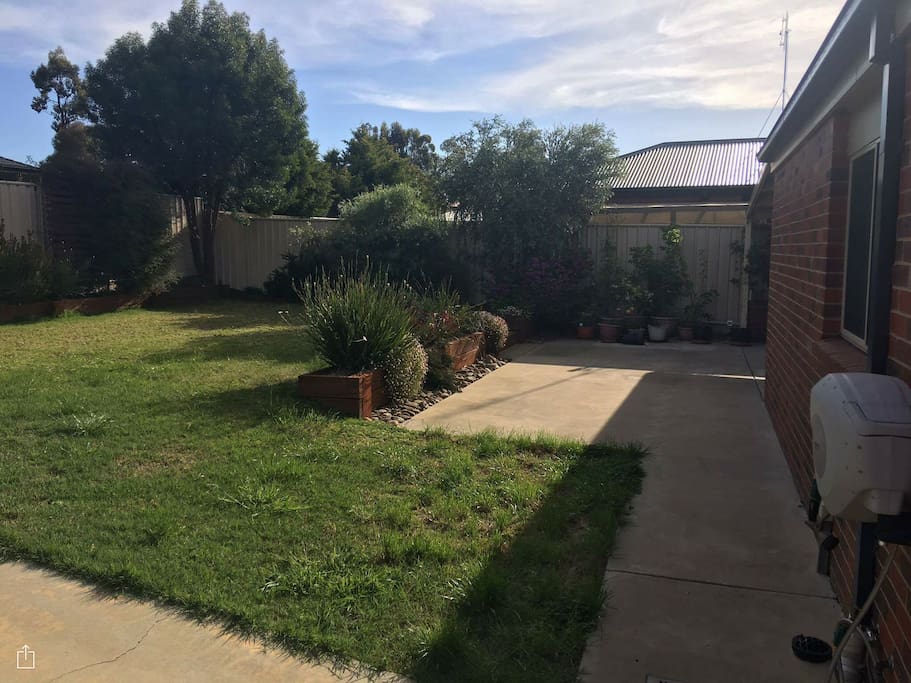 Landscaped Backyard