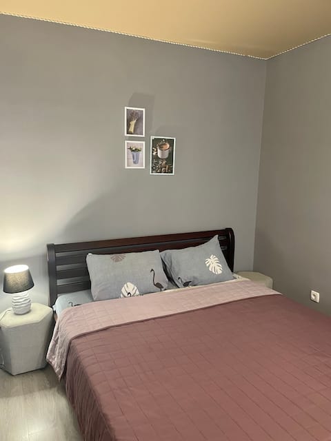 Daily rent 1 bedroom apartment studio in a new house