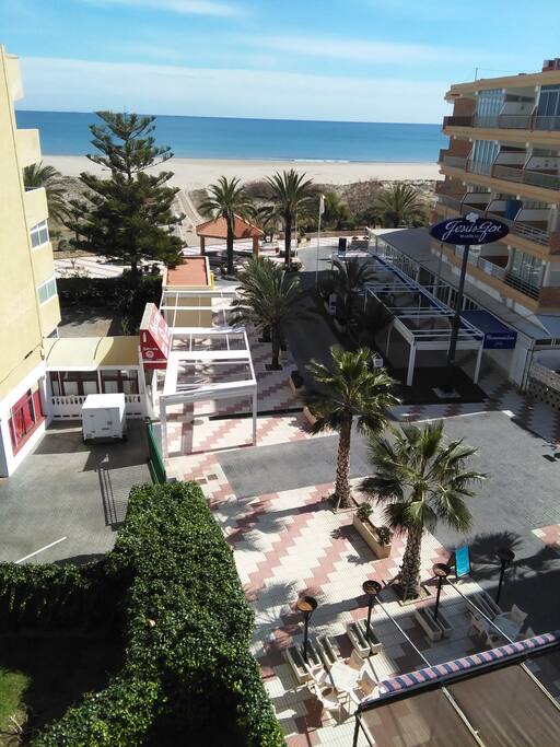 Vista desde la terraza.