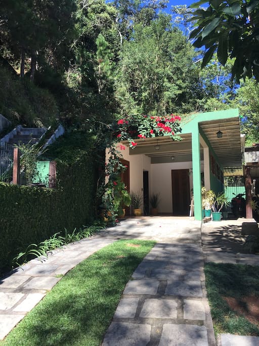 Entrada do quarto.