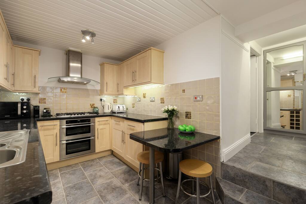 Kitchen with dining area