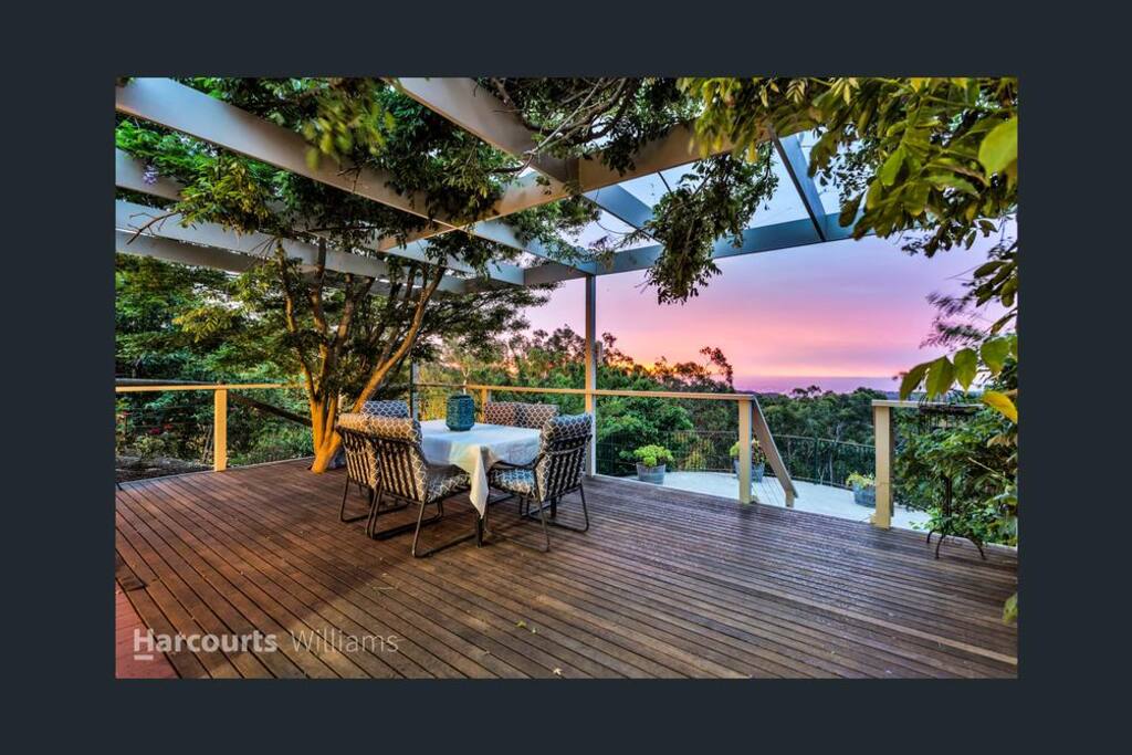 View from the deck